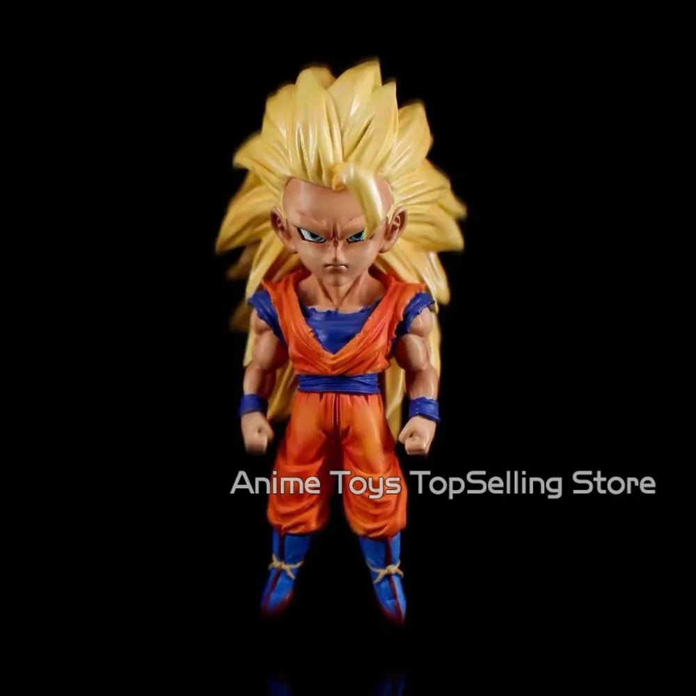 9 cm Anime Dragon Ball Z Figur ssj3 Goku Action Figure DBZ PVC Sammlung Modell Spielzeug Geschenke