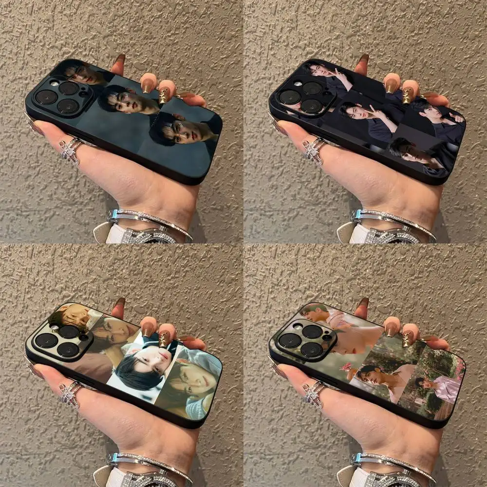 

Korea Actor C-Cha Eun Woo Phone Case For iPhone 17,16,15,14,13,12,Pro,Max,Plus,E,SE4,Air,Mini Black Soft Box