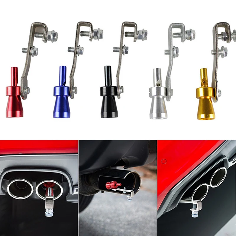 

Универсальная автомобильная выхлопная труба, крупногабаритный турбо свисток, автомобильный турбо свисток, выхлопная труба, звуковой глушитель