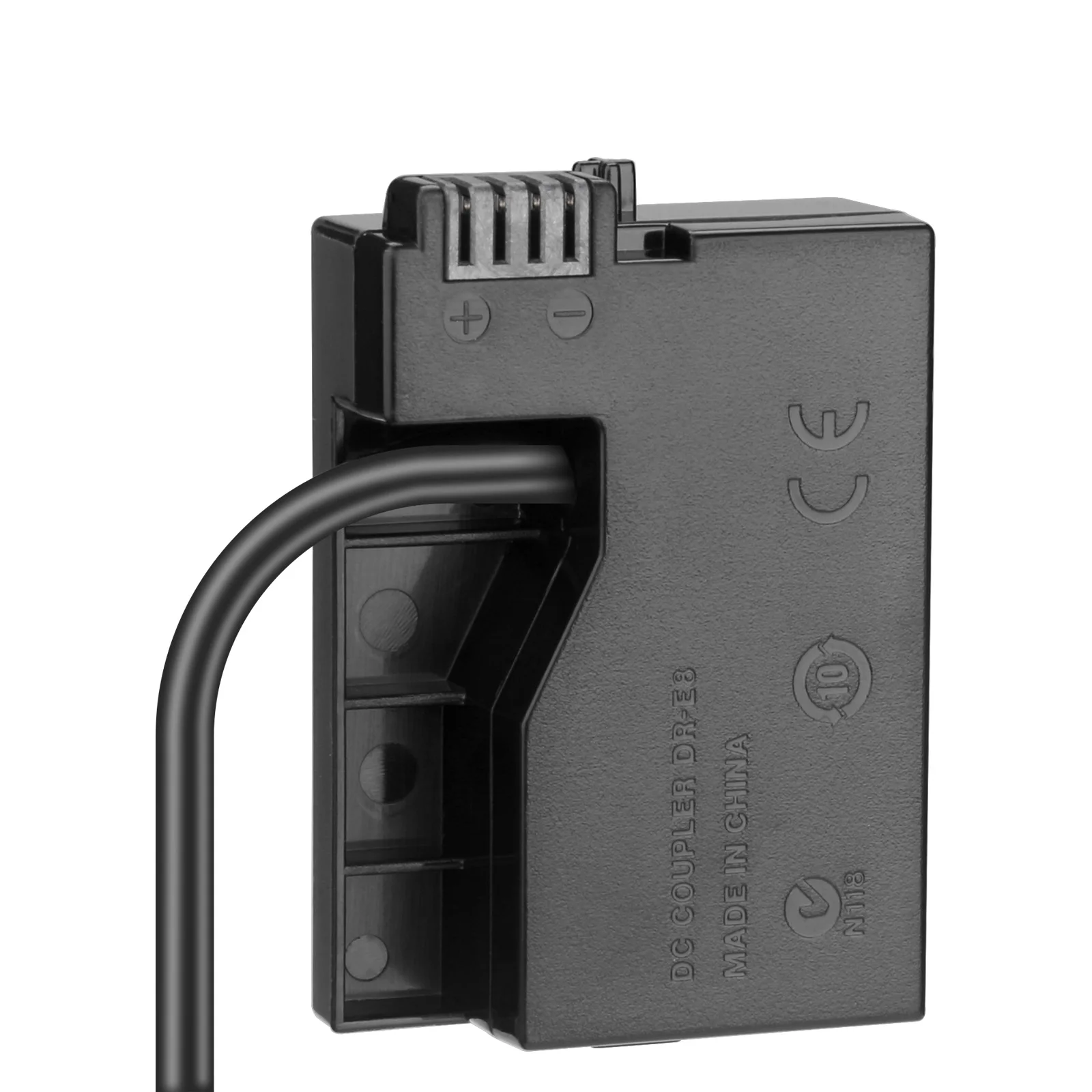 DR-E8 LP-E8 LPE8 Dummy Battery with USB-C Power Bank Cable Replacement for Canon EOS 550D 600D 650D 700D DSLR Cameras