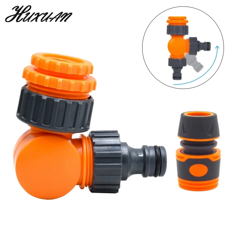 

Garden Hose Connector Faucet Adapter For 1/2 Inch Hose Reel Cart Plastic Click-lock Quick Connector For Watering Irrigation