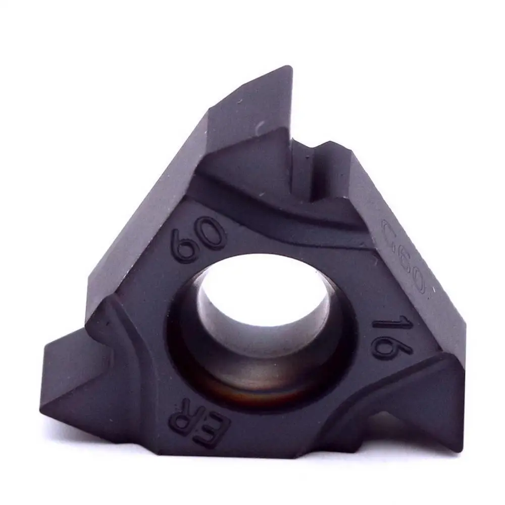 5PCS 22ER ISO  ZP10 CNC Lathe Stainless Steel Turning External Threading Toolholder Tungsten Carbide Thread Inserts