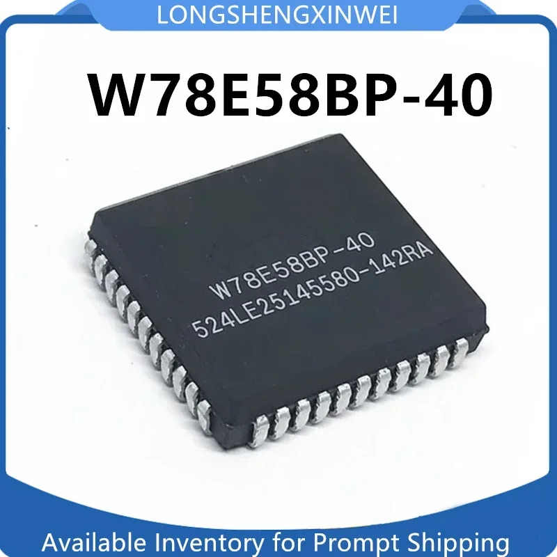 1PCS W78E58BP-40 W78E58 Patch PLCC-44 New Original Microcontroller Chip Ic in Stock