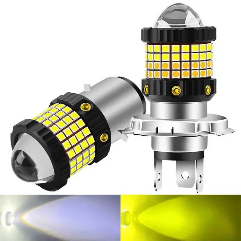 

High Performance LED Headlight Bulbs - CSP Chip, 360° Illumination, H4 H6 BA20D P15D Bulb Type