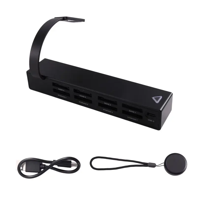 

【CYBER MONDAY】Картридер для игровых карт Switcher с 4 портами, беспроводной адаптер для чтения карт, аксессуар для хранения данных