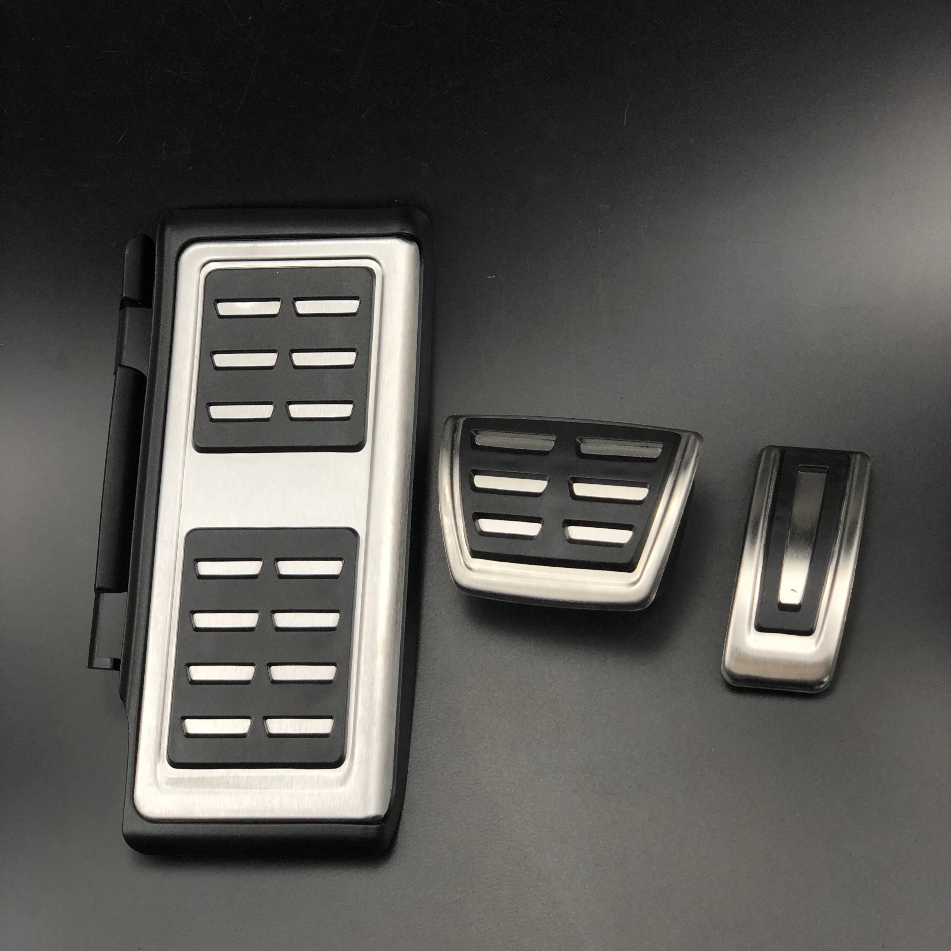 Car Brake Accelerator Footrest Pedal for Audi A1 A3 A4 B8 B9 A5 A6 A7 Q3 Q7 For Touareg/Porsche Cayenne Macan/Skoda Seat (LHD)