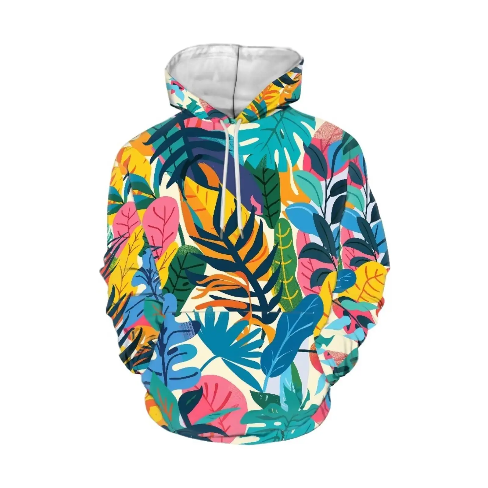 Bloem Bloemen 3D Print Hoodies Dames Oversized Sweatshirt Met Capuchon Streetwear Y2K Tops Trainingspak Unisex Jas Kleding