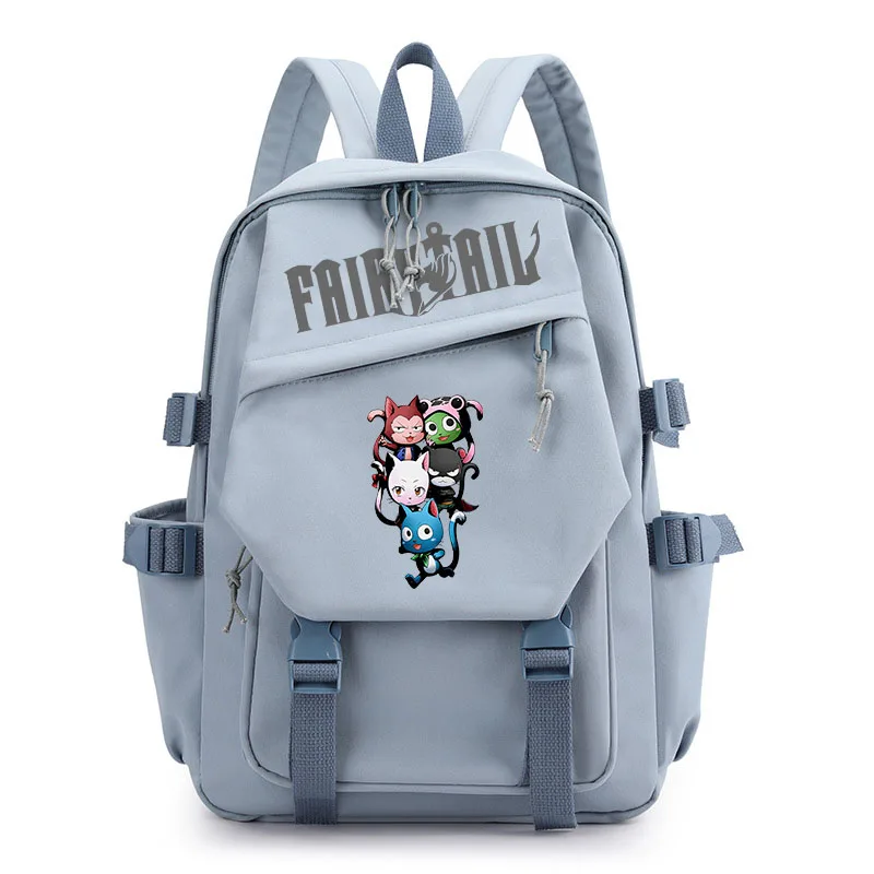 

Fairy Tail Boys and Girls Bags Children's Backpacks Anime Printing Bags Outdoor Travel Bags School Bags for Teenagers