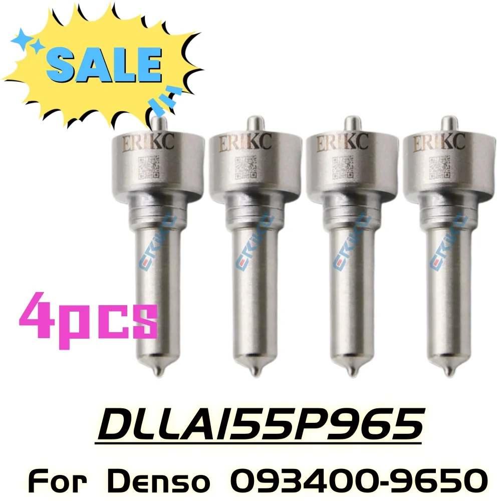

4 шт. DLLA155P965 детали дизельного топлива, наконечник форсунки для TOYOTA HOWO 06K06116 WD615 093400-9650 095000-6700 093400-9650