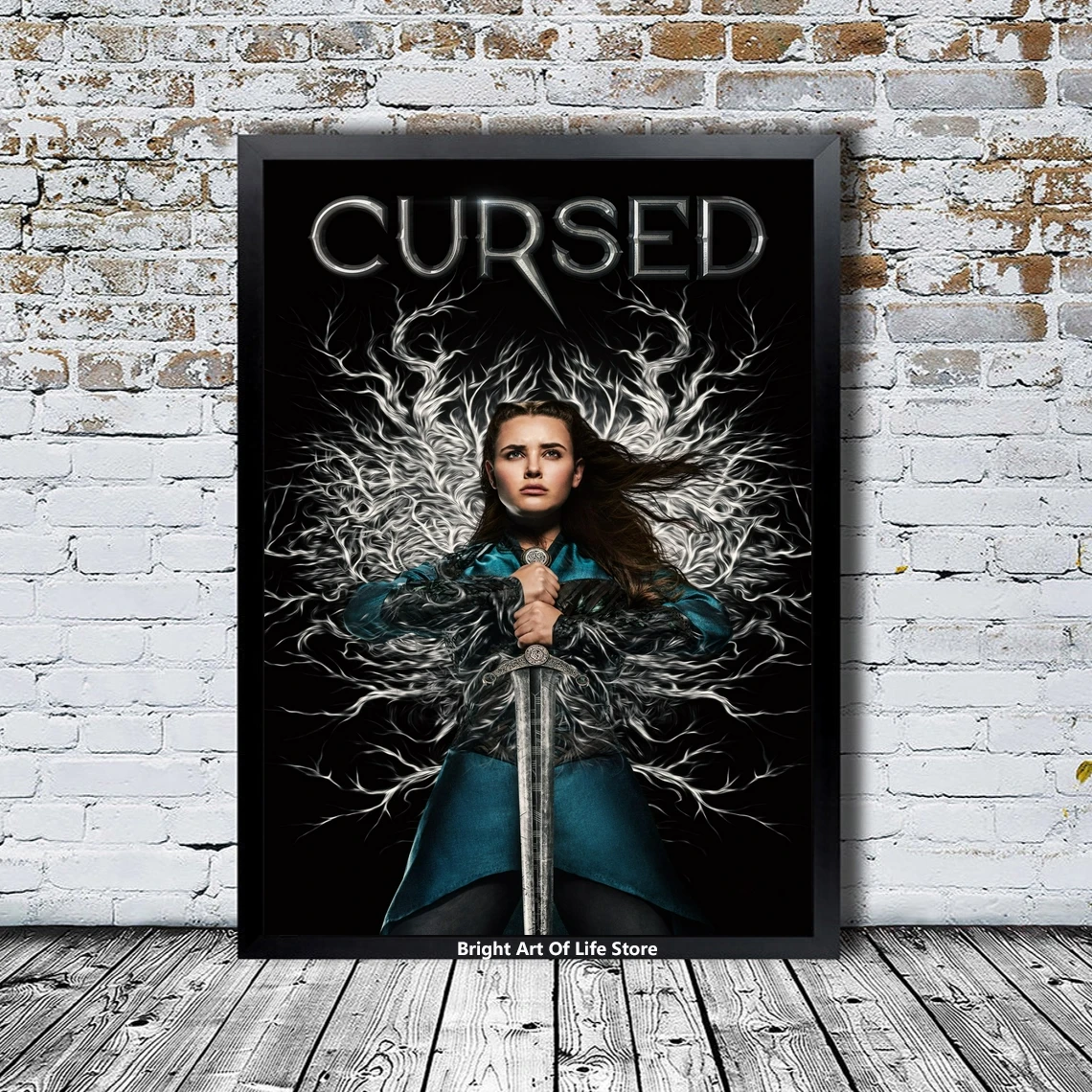 Cursed Poster Star Actor TV Series Canvas Poster Photo Print Wall Painting Home Decor (Unframed)