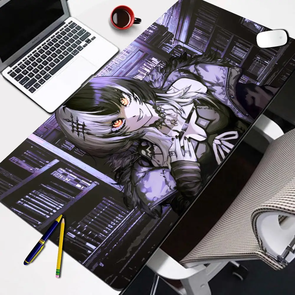 

Anime Hololive Girl Shiori Novella Mousepad Large Gaming Mouse Pad LockEdge Thickened Computer Keyboard Table Desk Mat