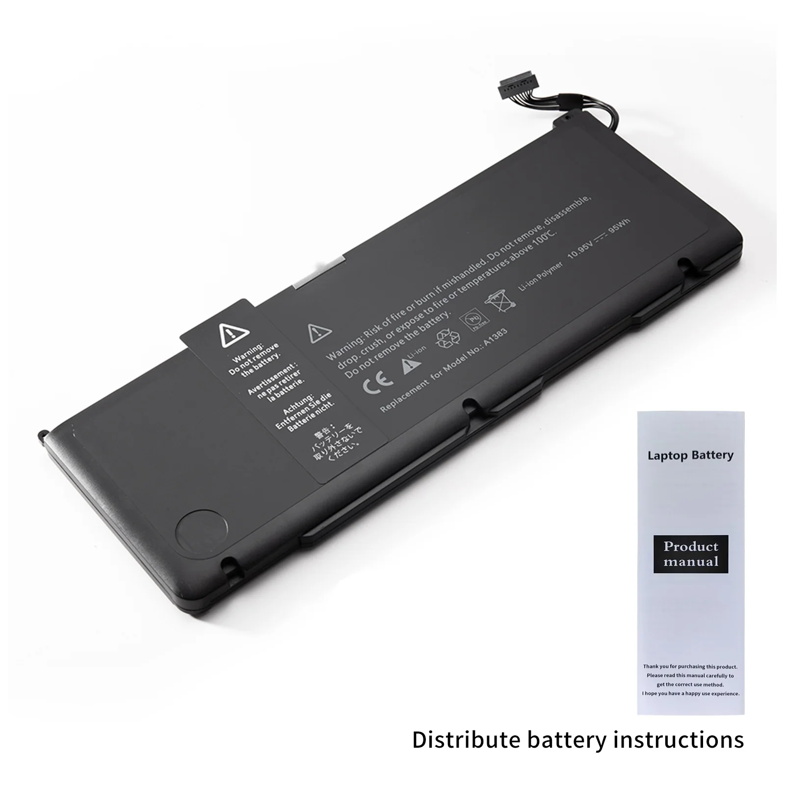 Imagem -06 - Macbook Bateria do Portátil Modelo A1383 Uma Capacidade de 8800mah para o 2023 Macbook A1297