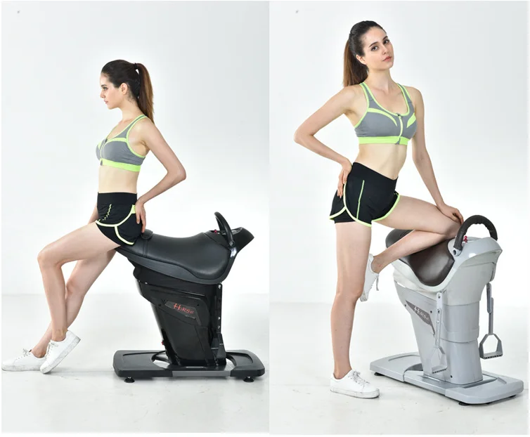 Custom Logo Electric Horse-Riding Exercise Machine Health And Fitness Equipment In Steel For Gym Use For Sale