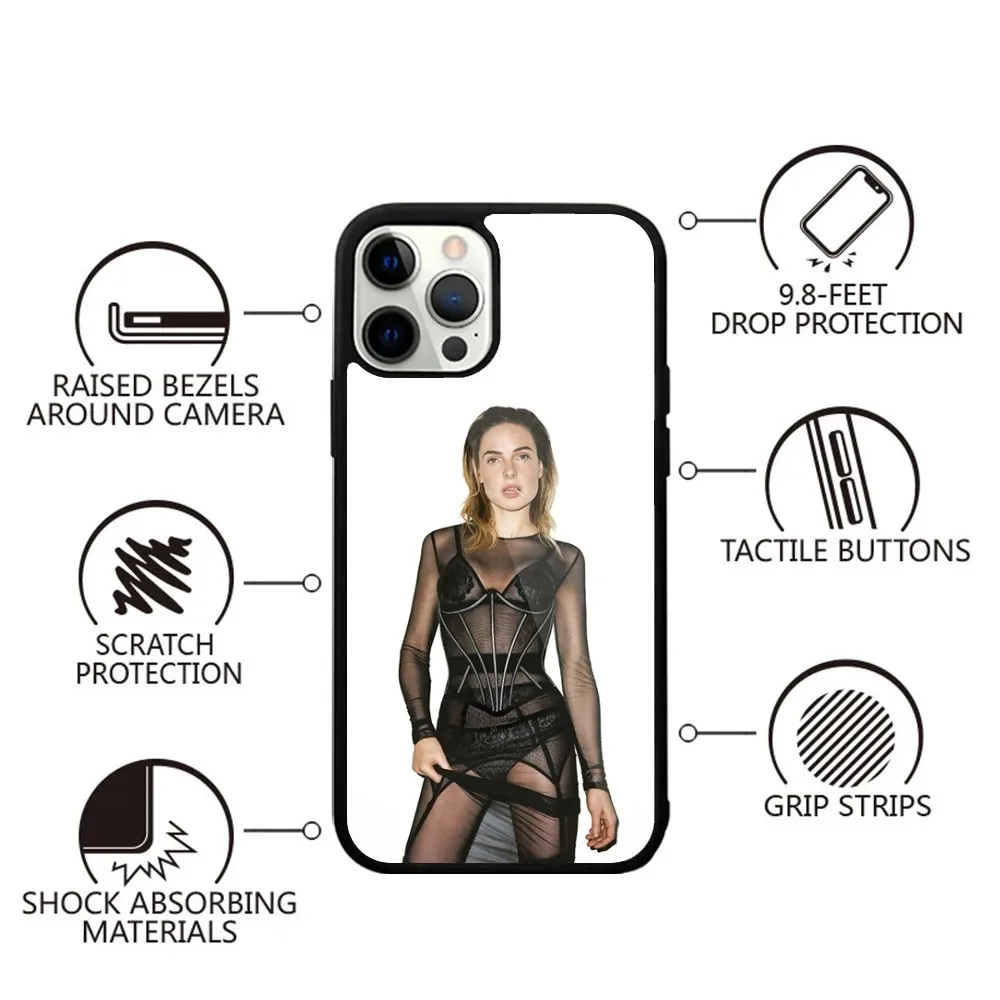 Rebecca Ferguson Phone Case Strong Magnetic For IPhone 15,14,13,Pro,Max,Plus,11,12,Mini For Magsafe Wireless Charging