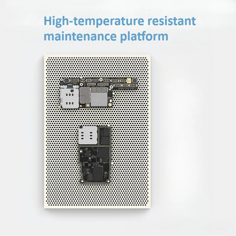 For High‑Temperature Resistant PCB Repair Platform, IC Motherboard Fixture, Auxiliary Pin‑Fix Positioning Holder