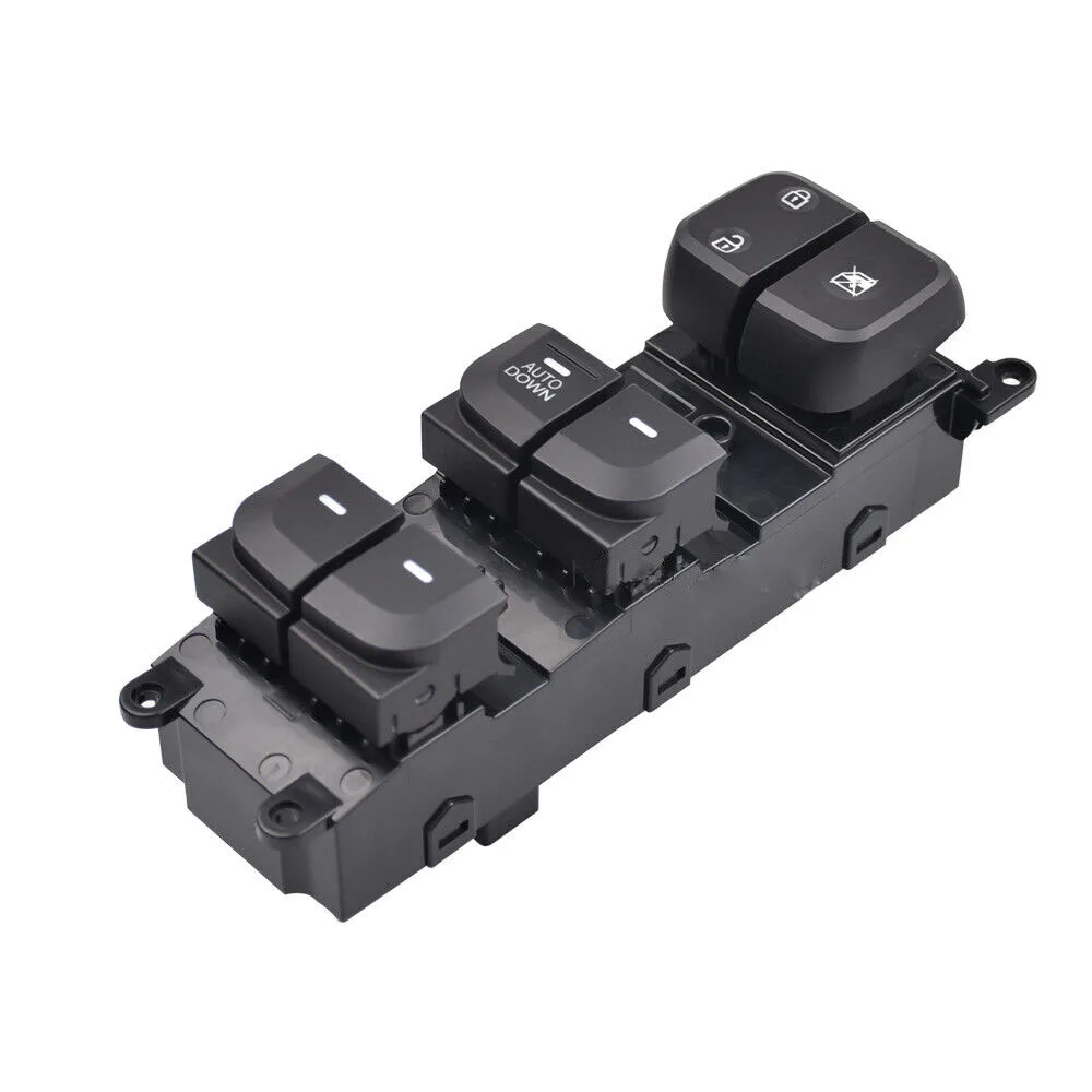 93570-B4010 اكسسوارات السيارات لشركة هيونداي i10 طبيب 2013-2017 الجبهة اليسرى الطاقة الكهربائية نافذة التبديل رافع زر التحكم أجزاء