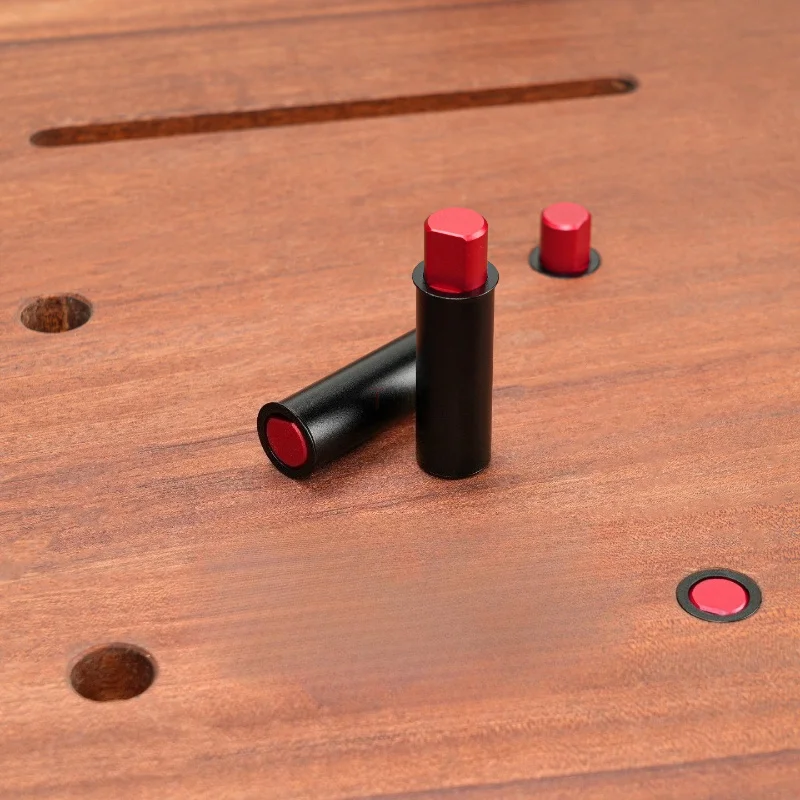 Pop-up-Tischloch-Positionierungsstift, ausziehbarer Schnellverschluss-Werkbankstopper, Holzbearbeitungs-Anschlagbegrenzer
