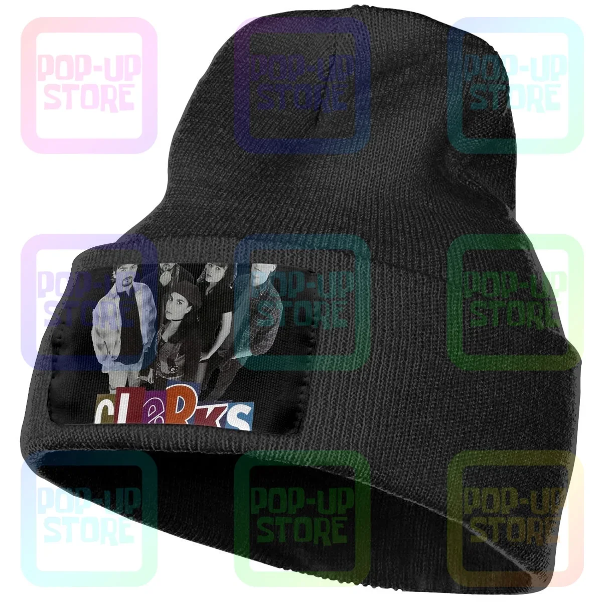 

Clerks Dante And Randal Kevin Smith Jay Silent Bob Knitted Beanie Hat Beanies Cap Vtg Fashion Streetwear