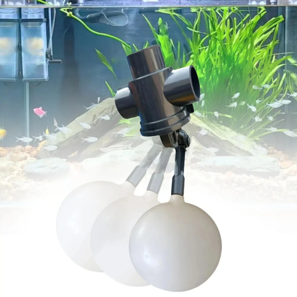 Float Valve for Water Tank Automatic Shut Off Supply ABS Material Control Adjustable Water Level for Pool Pond Fish Tank Water