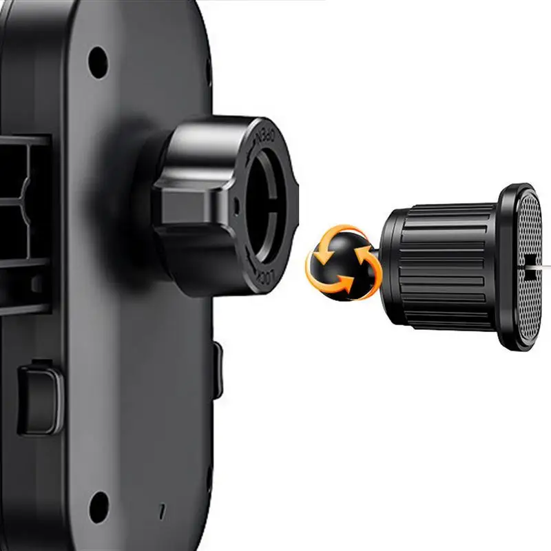 Гравитационный автомобильный держатель для телефона, крючок для вентиляционного отверстия, крепление для телефона, вращение на 360 градусов, держатель для смартфона для автомобиля, размещение одной руки