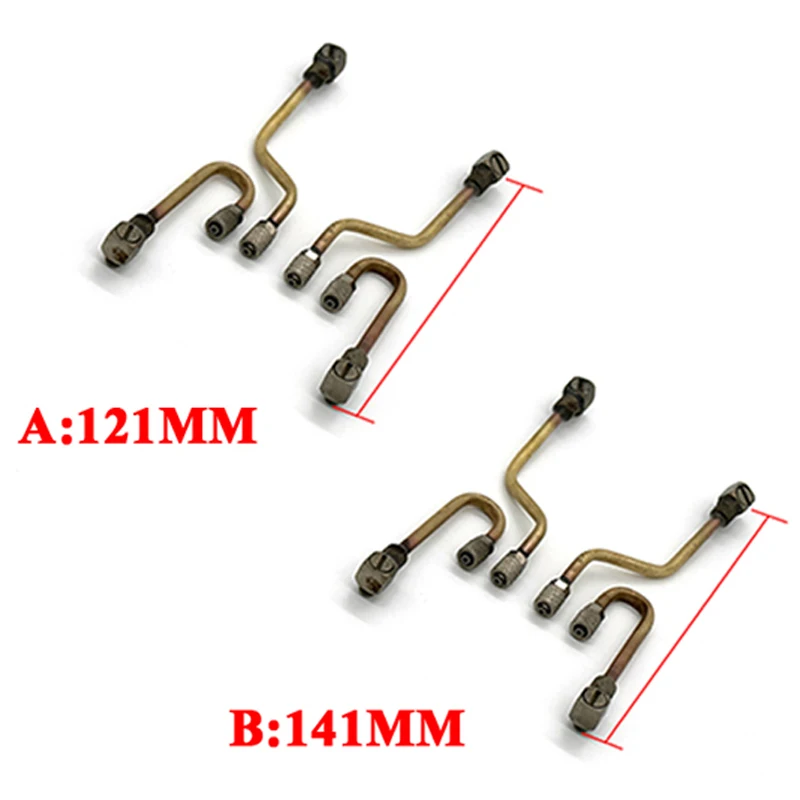 

Brass Connecting Pipe 1/12 Excavator Model Upgrade Metal Copper Pipe Suitable for 339/270/336/954 Excavator