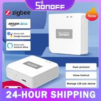 SONOFF ZBBridge Pro Smart Zigbee Getaway Hub Zigbee Bridge Via eWeLink App Smart Home Works With Alexa Google Home ZigBee Sensor