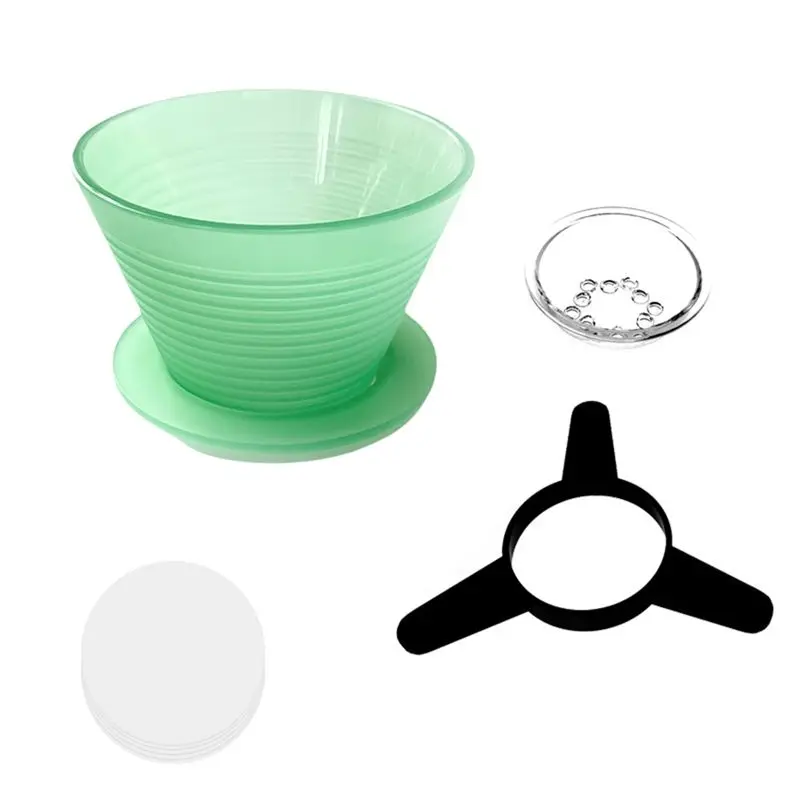 

Кофейный дриппер B01C с держателем для медленного заваривания кофе методом пуровер, равномерное каплевидное проливание, удобная чашка-фильтр для ленивых