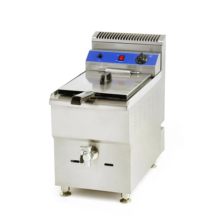 New Technology Kitchen Equipment Frying Machine Commercial Deep Fryer Gas