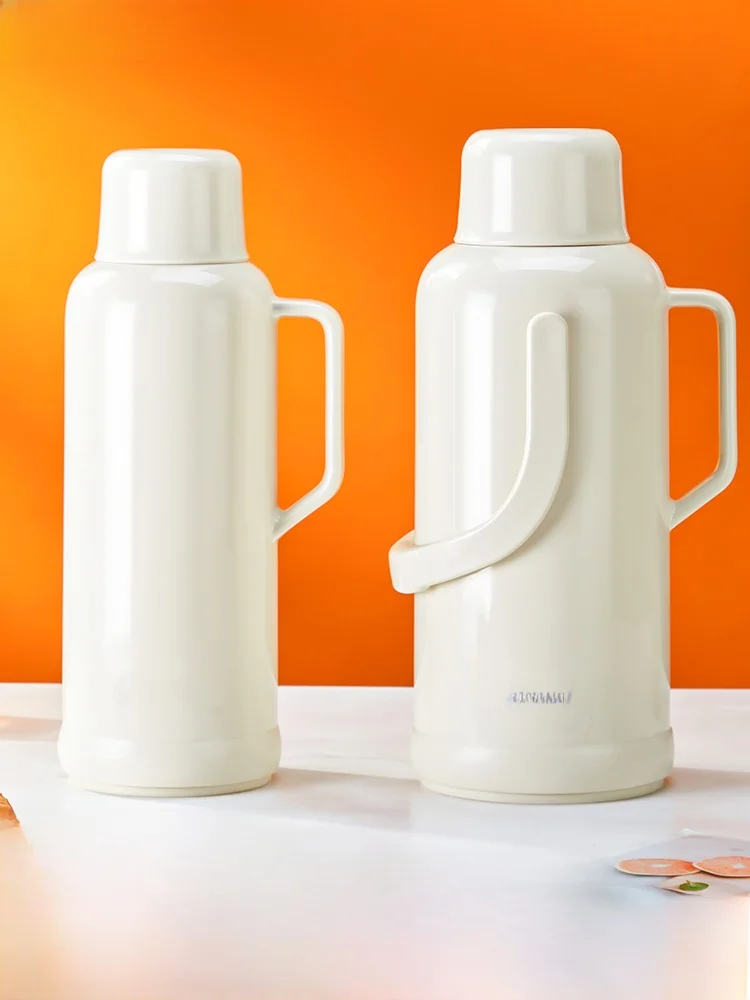 

Large Capaci Glass Inner Barrel Insulated Water Bottle for Office Use Home Student Dormi Tea Pot Thermal Flask Hot Wate...