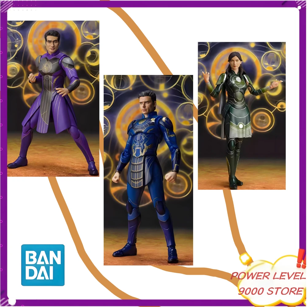 

В наличии оригинальные фигурки Bandai S.H.Figuarts Икарис и Серси – коллекционный набор моделей по фильму Marvel's Eternals, подарок