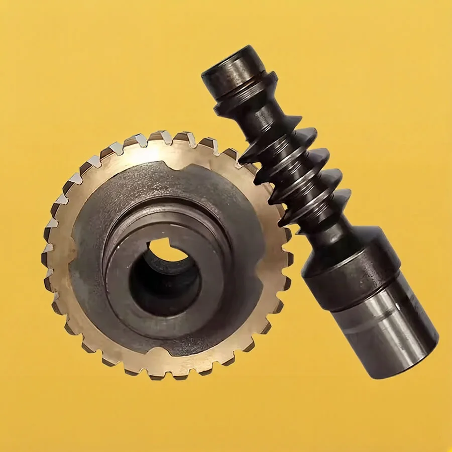 NRV reducer whole machine worm gear and worm accessories 30-150 speed ratio optional 7.5/10/15/20/25/30/40/50/60/80/100