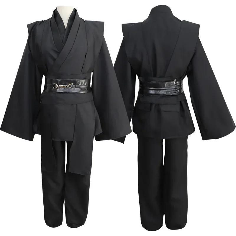 Jedi Knight Star Cosplay War Anakin Skywalker Costume Replica Rob Cloak Anime Halloween Party Outfits Clothes Plus Size