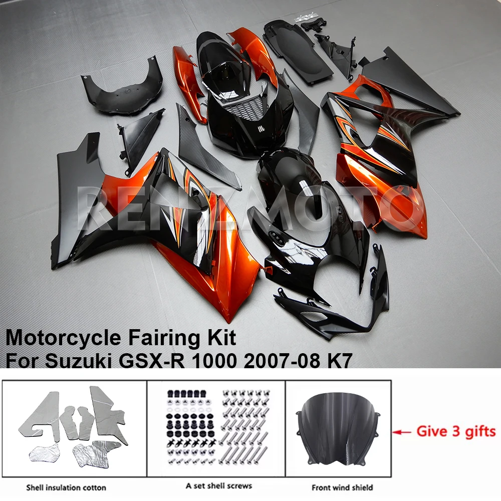 

Motorcycle Fairing Set Body Kit Plastic For Suzuki GSXR GSX-R 1000 2007-08 K7 Accessories Injection Bodywork S1007-120a