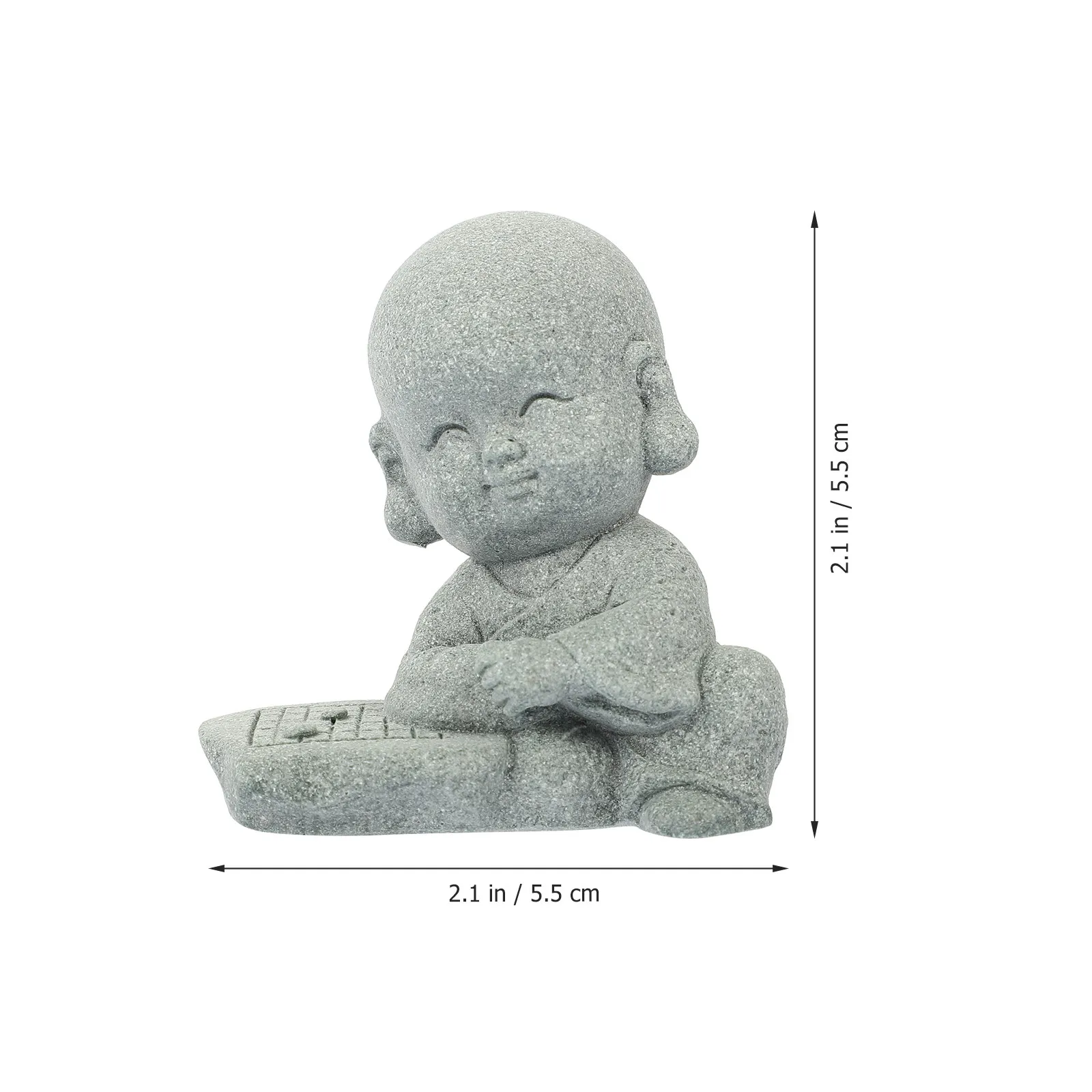 Exquisite Statue for Desktop Home Decor Meticulous Workmanship Vivid Expression Smooth Finish Refreshing Interior