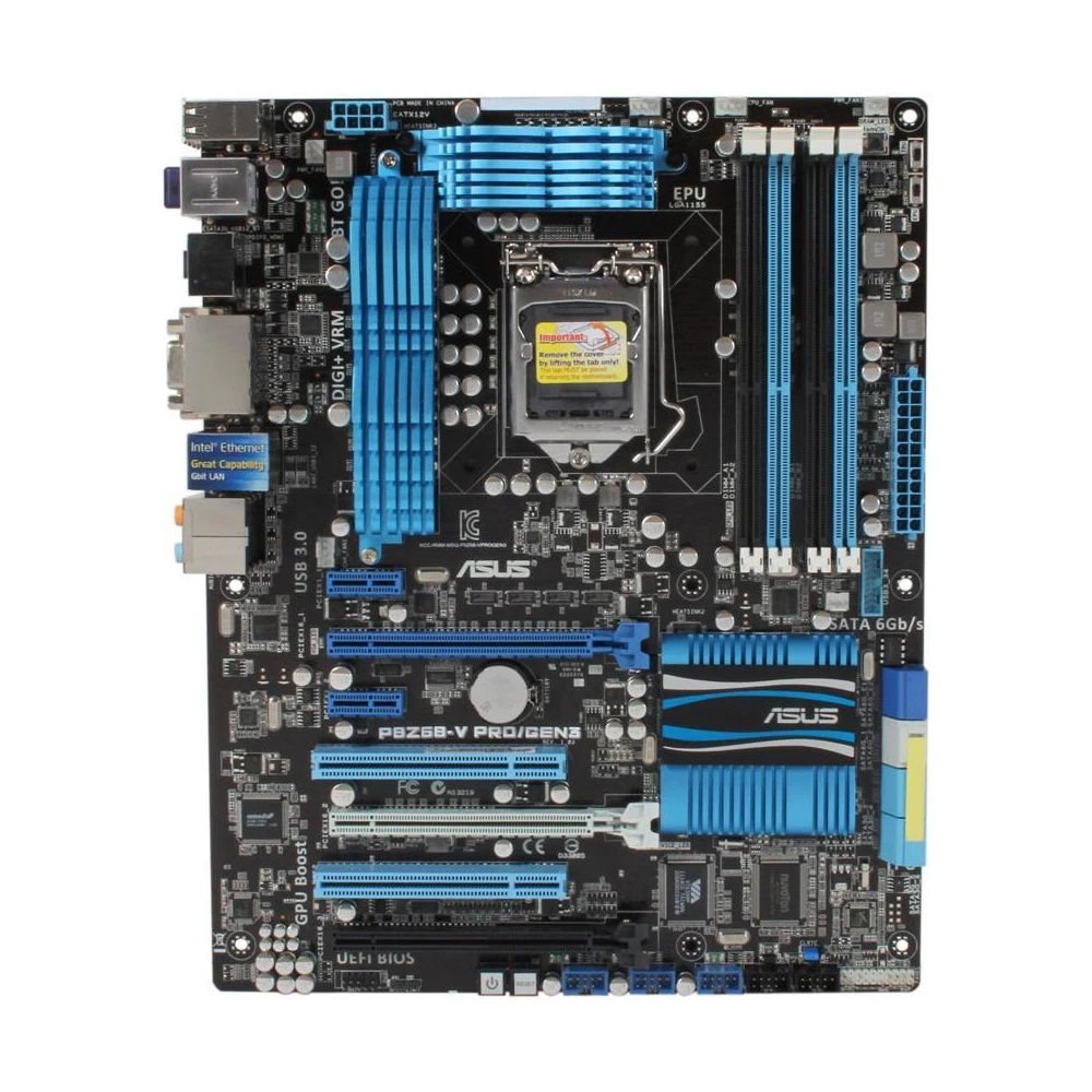 ASUS P8Z68-V/GEN3 اللوحة الأم Intel Z68 Kit Core I7 I5 I3 CPU 2100T 2125 3240T 2300 2500 3330S ذاكرة المعالج DDR3 32 LGA 1155
