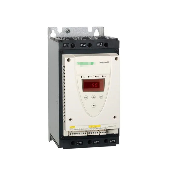 ATS22 Série 3 Fase Soft Starter ATS22C25Q 132kw Proteção do motor para motores assíncronos trifásicos