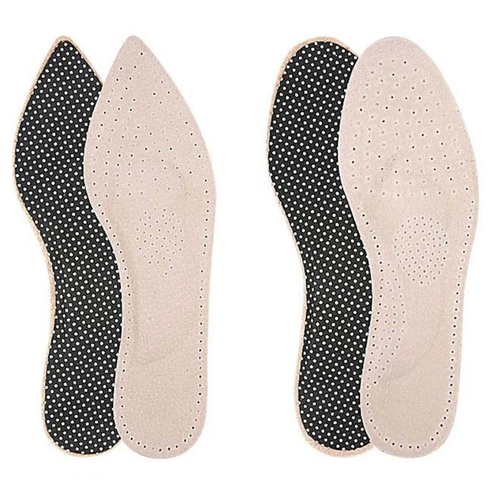 Sapato-pad feminino sandália palmilhas absorção de choque fundo macio sapatos de salto alto palmilhas confortáveis antiderrapantes