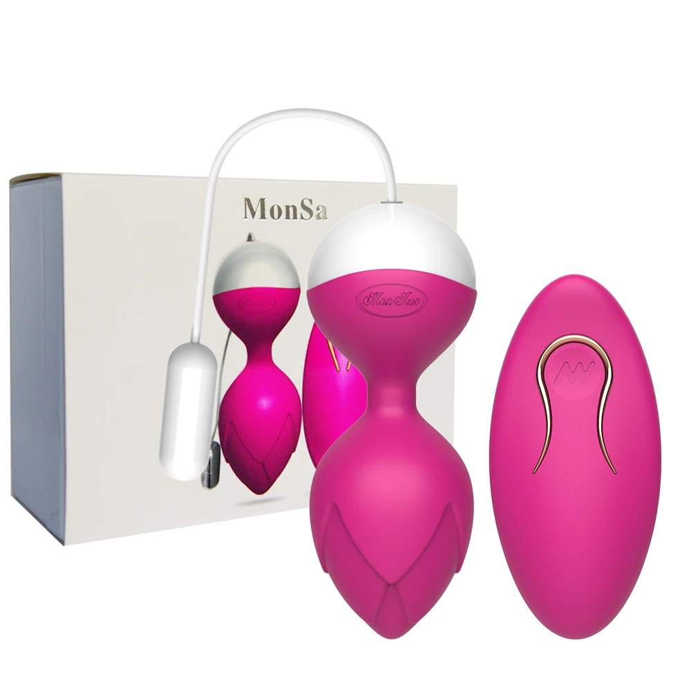 Remote Control Kegel Ball Vaginal Tighten Exercise Trainer Ben Wa Wireless 10 Speeds Vibrating Eggs Vibrator Sex Toys for Women view 6