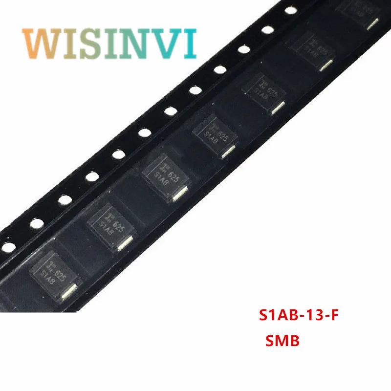 

20PCS RS2M-13-F RS2M 1kV1.5A S1AB-13-F S1AB 50V1A S1BB-13-F S1BB 1kV1A S1DB-13-F S1DB 200V1A S1GB-13-F S1GB 400V1A SMB(DO-214AA)