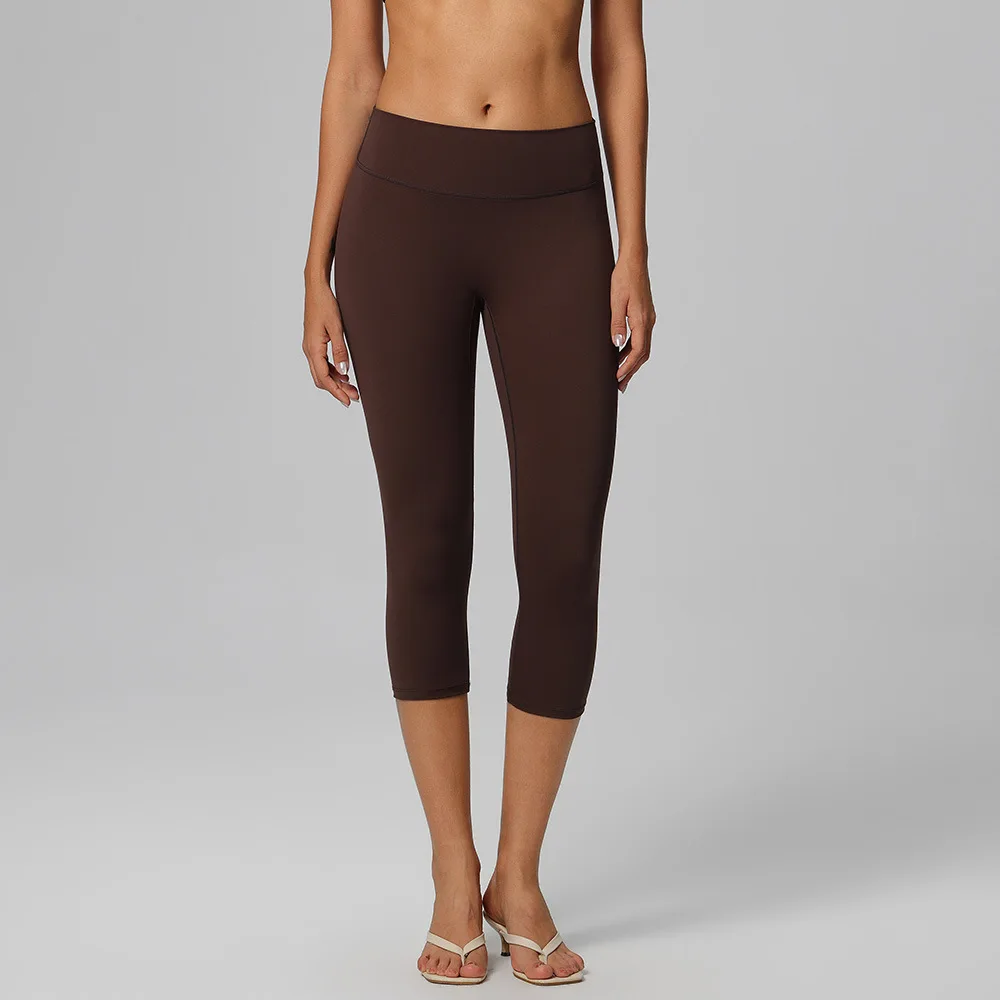 Yoga Pants Women High Waist Fitness Capri Pants Super Soft Tummy Control Gym Leggings Running Push Up Workout Cycling Leggings