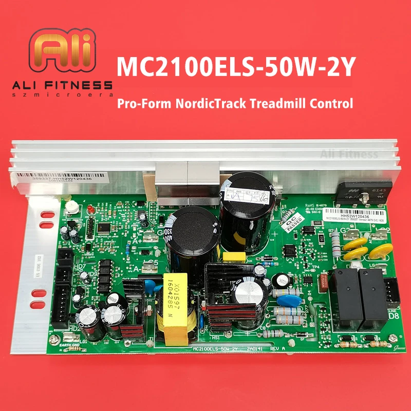 MC2100ELS 50W 2Y Original Treadmill Motor Controller 220VDC Lower Control Board Power Supply Board for ICON ProForm Nordic Track