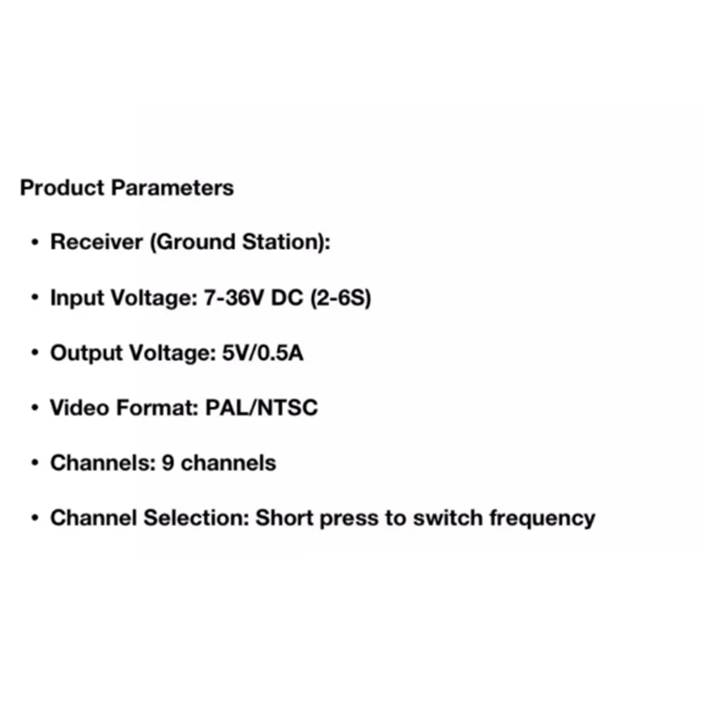 B78B-1.2G 1.3G VRX With Audio 9 Channels FPV Video Receiver 7-36V PAL/NTSC For Fatshark Skyzone And Other VR Goggles