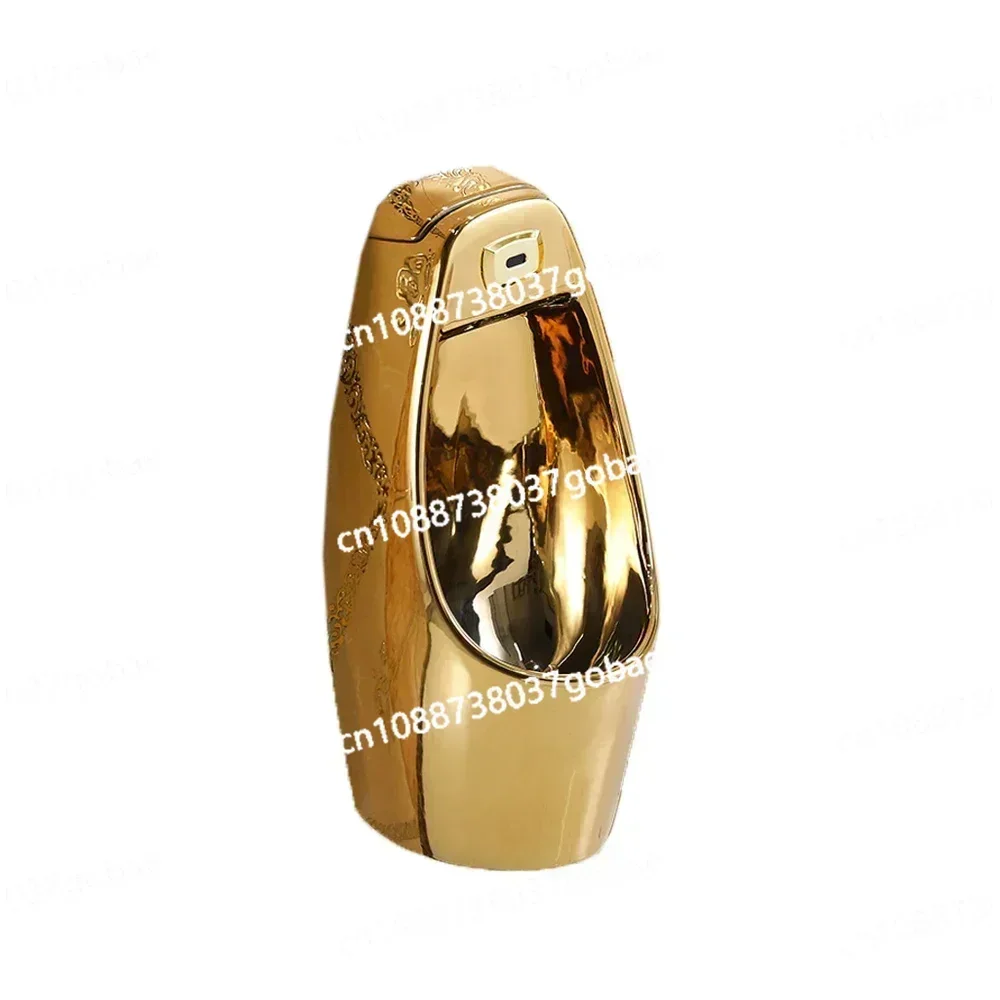 For Luxury Bathroom Ceramic Automatic Flushing Sensor Gold Urinal