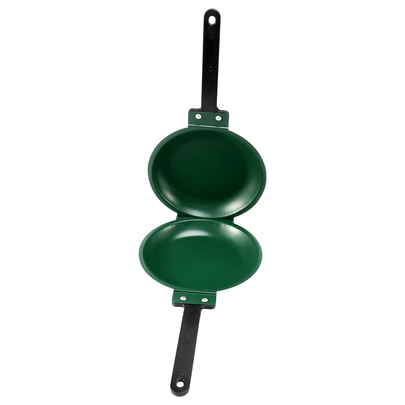 

Flash Trend 2025Frying Pan,Double Side Frying Pan Non-Stick Flip Folding Frying Pan BBQ Stable And Durable Cooking Tool For Home
