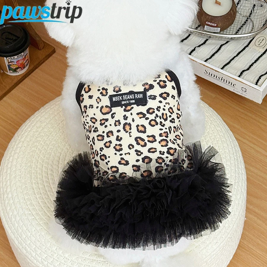 Pet Supplies York - 夏通気性犬服薄型ペット犬スカート小型犬猫子犬用甘いドレスチワワヨーク服ペット用品