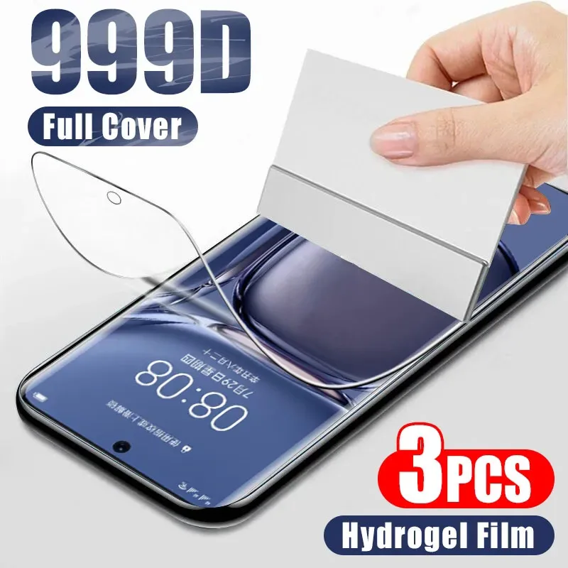 

3PCS Hydrogel Film For ZTE Libero 5G III 6.67" Libero5G II Screen Protector Protection Film