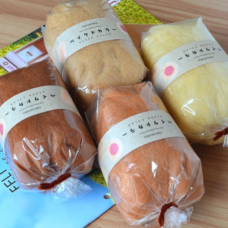 

Hamanaka l Blend Wool Felt ort Fiber l Fuzzin Japanese Brand Home Fabric Sewing DIY Accories