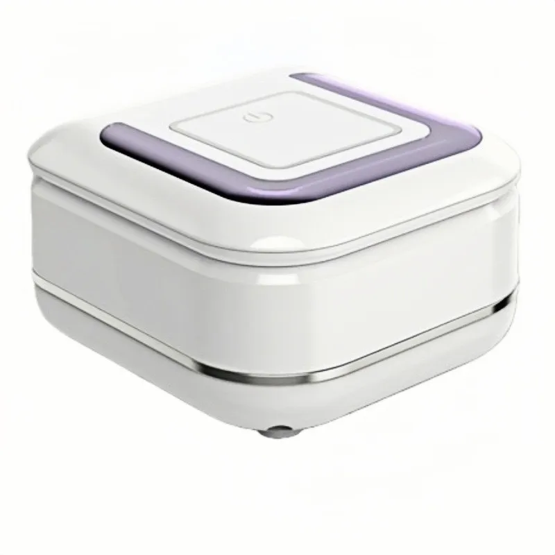 A11R Mini Ultrasonic Denture Cleaner Remover Multi-Mode EU Plug-Digital Display Included