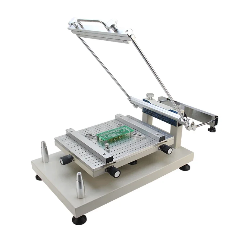 Electronics Production Machinery PTR-C300 Frameless PCB Solder Paste Stencil Printer 300x400mm Manual Pcb Stencil Printer