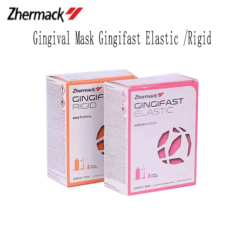 Zhermack  A-Silicone Dental Gingifast Elastic for Gingival Duplication VPS Silicone Material for Technician Lab